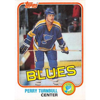 Řadové karty - Turnbull Perry - 1981-82 Topps No.W123