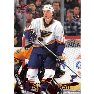 Paralelní karty - Courtnall Geoff - 1997-98 Paramount Red No.157