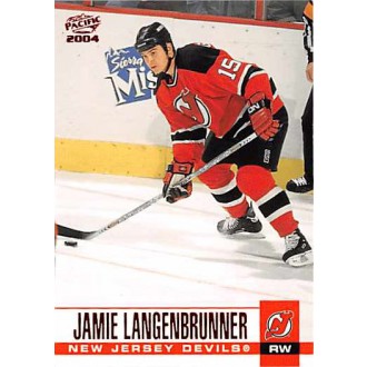 Paralelní karty - Langenbrunner Jamie - 2003-04 Pacific Red No.201