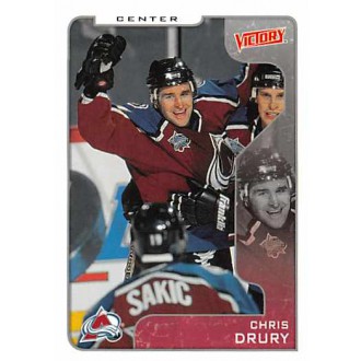 Řadové karty - Drury Chris - 2001-02 Victory No.89