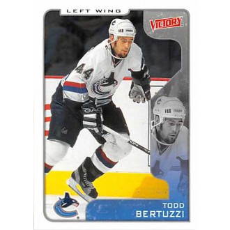 Řadové karty - Bertuzzi Todd - 2001-02 Victory No.341