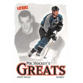 Řadové karty - Nolan Owen - 2001-02 Victory No.405