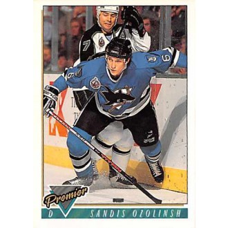 Řadové karty - Ozolinsh Sandis - 1993-94 Topps Premier No.168