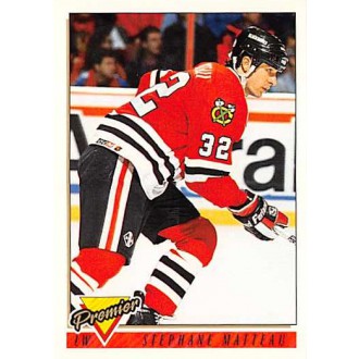 Řadové karty - Matteau Stephane - 1993-94 Topps Premier No.415