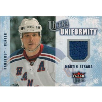 Jersey karty - Straka Martin - 2008-09 Ultra Uniformity blue No.UA-MA