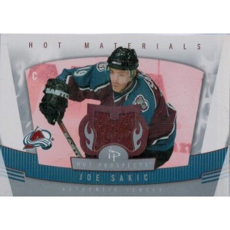 Jersey karty - Sakic Joe - 2006-07 Hot Prospects Hot Materials No.HM-SA