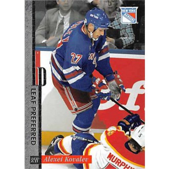 Řadové karty - Kovalev Alexei - 1996-97 Leaf Preferred No.96