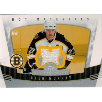 Jersey karty - Murray Glen - 2006-07 Hot Prospects Hot Materials No.HM-GM