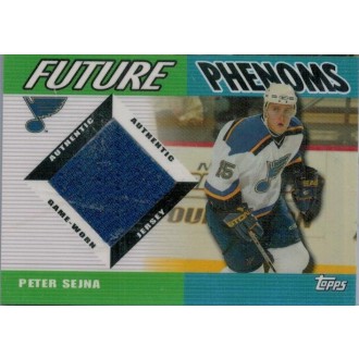 Jersey karty - Sejna Peter - 2003-04 Topps Traded Future Phenoms No.FP-PS