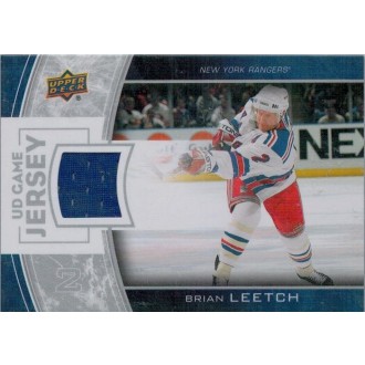 Jersey karty - Leetch Brian - 2013-14 Upper Deck Game Jerseys No.GJ-BL