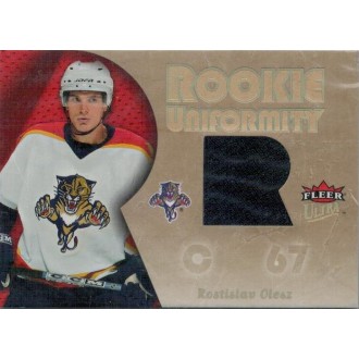 Jersey karty - Olesz Rostislav - 2005-06 Ultra Rookie Uniformity Jerseys No.RU-RO