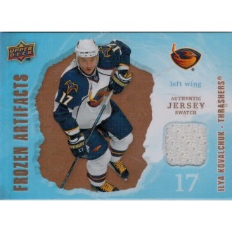 Jersey karty - Kovalchuk Ilya - 2008-09 Artifacts Frozen Artifacts Retail No.FA-IK