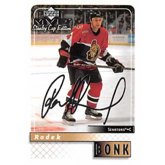 Paralelní karty - Bonk Radek - 1999-00 MVP Stanley Cup Silver Script No.125