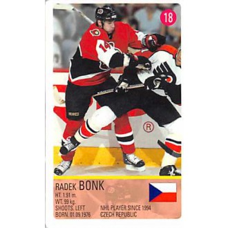 Řadové karty - Bonk Radek - Hockey Stars Players No.18