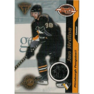 Jersey karty - Hrdina Jan - 2000-01 Titanium Draft Day Edition No.81