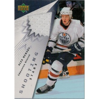 Jersey karty - Hemský Aleš - 2003-04 Upper Deck Shooting Stars No.ST-AH