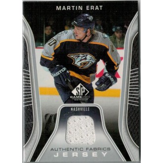 Jersey karty - Erat Martin - 2006-07 SP Game Used Authentic Fabrics No.AF-ME