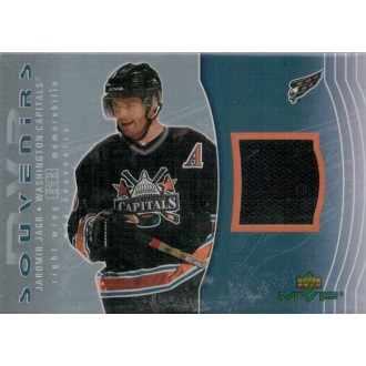 Jersey karty - Jágr Jaromír - 2003-04 MVP Souvenirs No.S6