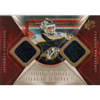 Jersey karty - Vokoun Tomáš - 2007-08 SPx Winning Materials No.WM-TV