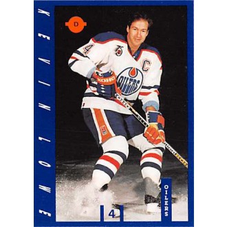 Řadové karty - Lowe Kevin - 1991-92 IGA Edmonton Oilers