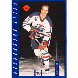 Řadové karty - Buchberger Kelly - 1991-92 IGA Edmonton Oilers