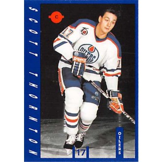 Řadové karty - Thornton Scott - 1991-92 IGA Edmonton Oilers