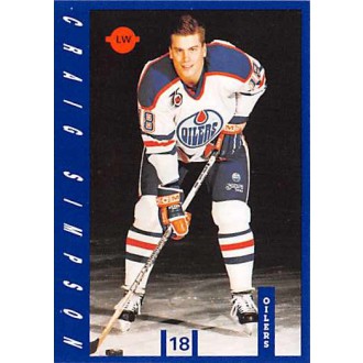 Řadové karty - Simpson Craig - 1991-92 IGA Edmonton Oilers