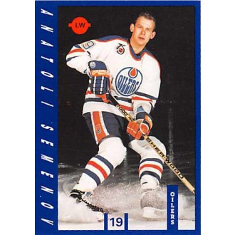 Řadové karty - Semenov Anatoli - 1991-92 IGA Edmonton Oilers