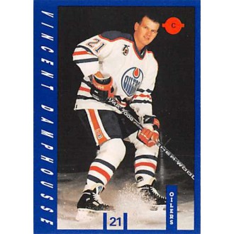 Řadové karty - Damphousse Vincent - 1991-92 IGA Edmonton Oilers