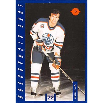Řadové karty - Richardson Luke - 1991-92 IGA Edmonton Oilers