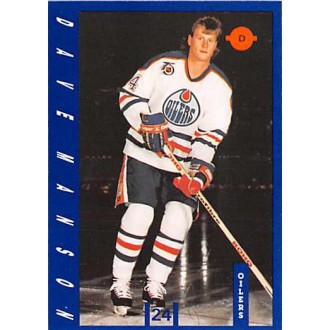 Řadové karty - Manson Dave - 1991-92 IGA Edmonton Oilers