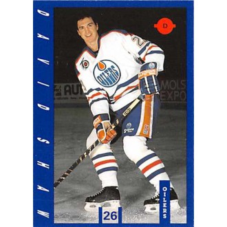 Řadové karty - Shaw David - 1991-92 IGA Edmonton Oilers