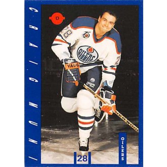 Řadové karty - Muni Craig - 1991-92 IGA Edmonton Oilers