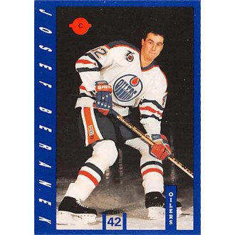 Řadové karty - Beránek Josef - 1991-92 IGA Edmonton Oilers