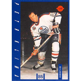 Řadové karty - Klíma Petr - 1991-92 IGA Edmonton Oilers