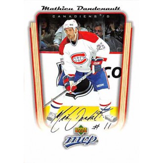 Řadové karty - Dandenault Mathieu - 2005-06 MVP No.212
