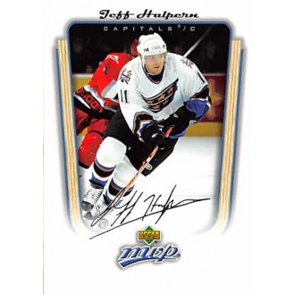 Řadové karty - Halpern Jeff - 2005-06 MVP No.386