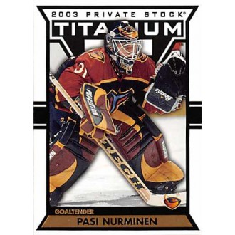 Řadové karty - Nurminen Pasi - 2002-03 Titanium No.6