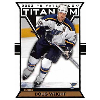 Řadové karty - Weight Doug - 2002-03 Titanium No.85