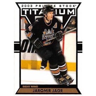 Řadové karty - Jágr Jaromír - 2002-03 Titanium No.99