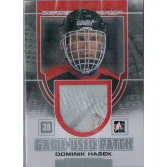 Patch karty - Hašek Dominik - 2013-14 Between the Pipes Game-Used Patch Silver No.GUM36