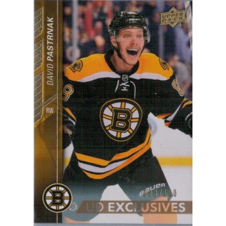 Paralelní karty - Pastrňák David - 2015-16 Upper Deck Exclusives No.16