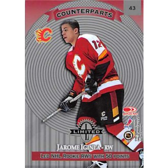 Řadové karty - Iginla Jarome, Nieuwendyk Joe - 1997-98 Donruss Limited No.43