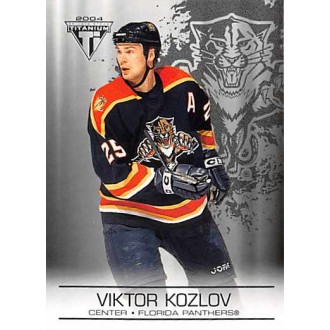 Paralelní karty - Kozlov Viktor - 2003-04 Titanium Retail No.43