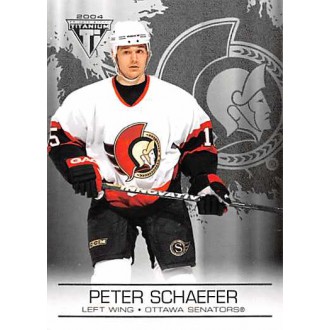 Paralelní karty - Schaefer Peter - 2003-04 Titanium Retail No.72
