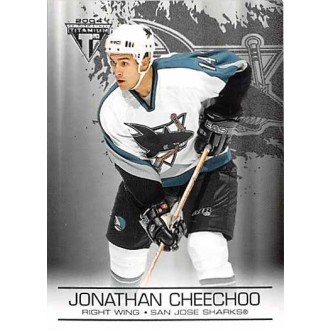Paralelní karty - Cheechoo Jonathan - 2003-04 Titanium Retail No.86