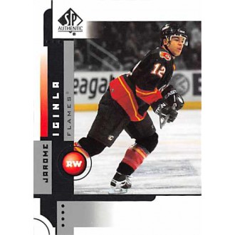 Řadové karty - Iginla Jarome - 2001-02 SP Authentic No.11