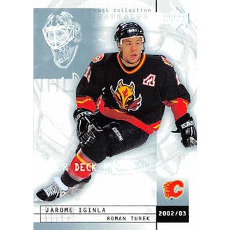Řadové karty - Iginla Jarome, Turek Roman - 2002-03 Mask Collection No.16