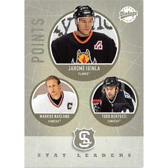 Řadové karty - Iginla Jarome, Naslund Markus, Bertuzzi Todd - 2002-03 Vintage No.308