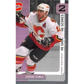 Insertní karty - Iginla Jarome - 2002-03 BAP First Edition He Shoots He Scores Points No.13
